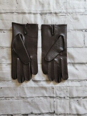 Men's Brown Vintage 1970 Driving Gloves